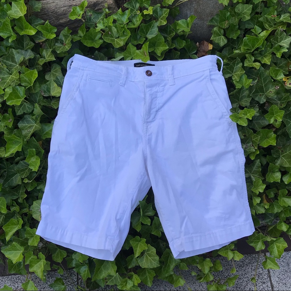 American Eagle White Shorts